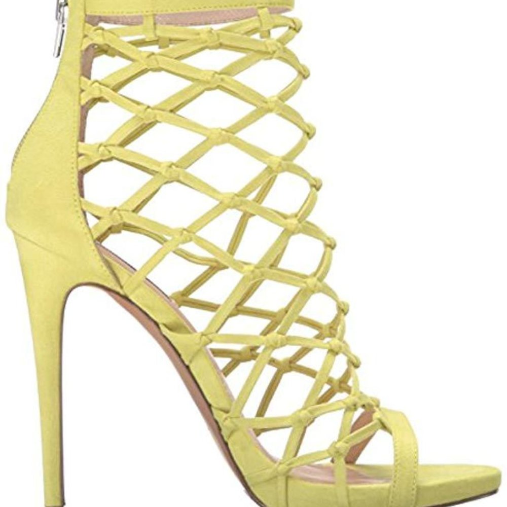 Steve Madden Ursula Suede Knotted Dress Sandal